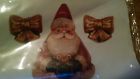 Design Americana Nip Pin Pals Special Delivery Old Santa W Bows 7 Ready To Paint Resin Plaque 744913031897