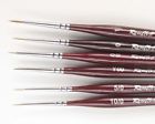 Dk13r Roubloff Kolinsky Sable Hair Professional Brushes Short Handle Dk