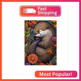 Wx7727 Domrom Diamond Painting Kits For Adults Otter Art 5d Animals Diam