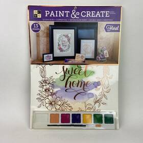 Ps-002-00017 Dvwv Paint And Create Dcwv Copper Foil Watercolor Paper Double Sided Cardstock 13 Sheet