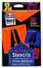 E3062 Elmers Project Popperz Reusable Plastic Stencils 2 Inch N 1 90 Letters E306 026000030625