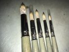 Escoda Modernista Synthetic Mongoose Paint Brush Lot For Oil Acrylic