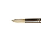 00018376020256 F-120928 Dynasty White Bristle Brushes Round Size