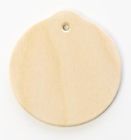 Factory Direct Craft New Unfinished Round Wood Christmas Ornaments 24 Pack 689466395471