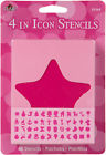 Faps48-29364 Folkart Stencil Value Pack Plaid Craft 028995293641