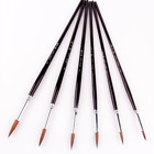 102-5 Fba Zhouxf Detail Artist Paint Brushes Miniature Red Sable 6801757046471