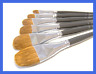 Fba 102 Filbert Paint Brush Sets Red Sable Weasel Hair 634934562565