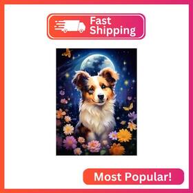 B32377 Filaslft Diamond Art Kits For Adults Diy Painting Dog