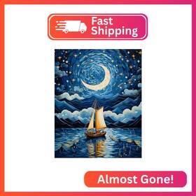 B32389 Filaslft Diamond Art Kits For Adults Painting Starry Ni