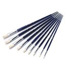 Flatbbs Meeden Pcs Artist Flat Paint Brush Set 740528785651