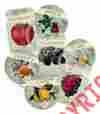 Fru723 Waterslide Decals Vintage Shabby Fruit Rectangle Or Round Tags Labels