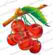 Fru732 Waterslide Decals Vintage Shabby Vivid Fruit Cherry Cherries
