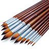 Ga01102012 Dugato Artist Watercolor Paint Brushes Set Round Pointed 667486600461