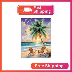 G7995-mg Gemozaic Beach Diamond Painting Kits For Adults- Art Adul