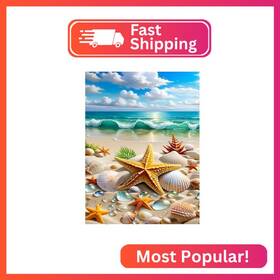 Us-g7500 Hkejoi Beach Diamond Art Kits For Adults Painting Beginn