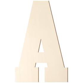 Homenthus 795299525685 Wooden Letters 12 Inch Large Letter A Shape Cutout Big