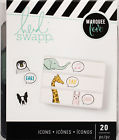 Hs314100 American Crafts Heidi Swapp Lightbox Inserts Animals 718813141000