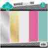 Hs369629 Marquee Love Each Colors American Crafts 4 Ea Of 5 Heidi Swapp Glitter Paper Pad 8.5 X8.5 20 Pkg 718813696296