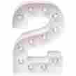 Hsmar-2022 American Crafts Heidi Swapp Marquee Love Letters Numbers Shapes 8.5 2 718813120227