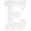 Hsmar-9084 American Crafts E Heidi Swapp Marquee Love Letters Numbers Shapes 8.5 718813690843