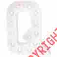 Hsmar-9096 American Crafts Q Heidi Swapp Marquee Love Letters Numbers Shapes 8.5 718813690966
