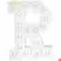 Hsmar-9097 American Crafts R Heidi Swapp Marquee Love Letters Numbers Shapes 8.5 718813690973