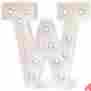 Hsmar-9102 American Crafts W Heidi Swapp Marquee Love Letters Numbers Shapes 8.5 718813691024
