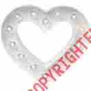 Hsmar-9178 Heart American Crafts Heidi Swapp Marquee Love Letters Numbers Shapes 8.5 718813691789