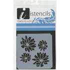 Is5x5-87160 Istencils 5 X5 Chrysanthemum 709998087160