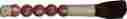 J-cb-724 Asian Loft Porcelain Calligraphy Brush 5414556012724