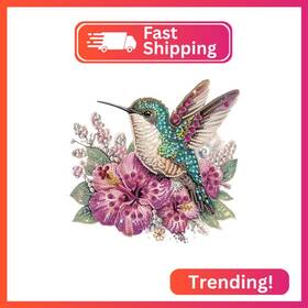Jatok Yxs109 Diamond Art Kits For Adults Hummingbird Painting Kit Special Sha