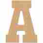 Jbb-801 Mpi A Baltic Birch Collegiate Font Letters Numbers 13.5 400100003046