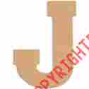 Jbb-810 Mpi J Baltic Birch Collegiate Font Letters Numbers 13.5 886946148378