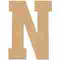 Jbb-814 Mpi N Baltic Birch Collegiate Font Letters Numbers 13.5 400100646786