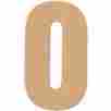 Jbb-815 Mpi O Baltic Birch Collegiate Font Letters Numbers 13.5 400100654101