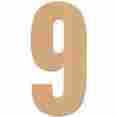 Jbb-835 Mpi Baltic Birch Collegiate Font Letters Numbers 13.5 Number 9 886946148194