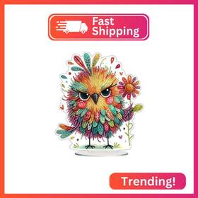 Bj0077 Jjfox Diy Tabletop Diamond Art Painting Kit Double Sided Desktop Ornament Specia