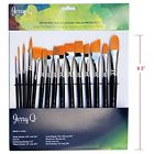 Jq151 Pcs High Quality Golden Taklon Brush Set For 731236583943