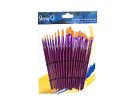 Jq202 Jerry Art Pcs Golden Taklon Universal Brush Set 731236583974
