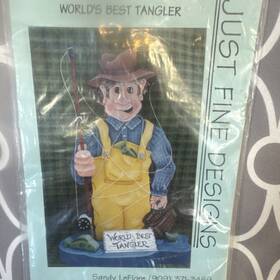 0294 Just Fine Designs Worlds Best Tangler Tole Pattern Kit Ready To Paint Mpn