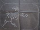 K-373 Tri Chem Tree Of Life Bonsai 4 Placemats Table Runner Tabletopper Doilies Doily K-373 Tri Chem Tree Of Life Bonsai 4 Placemats Table Runner Tabletopper Doilies Doily