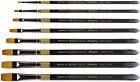 Ka1000g Kingart Original Gold Acrylic Handle Brush Set 819682021155