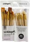 Ka23050 Kingart Mixed Media Paint Brush Value Pack 819682020967