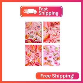 Kc-zsh-471 Kichang 4pcs Pink Vintage Diamond Painting Art Kits For Adults 5d Diamon
