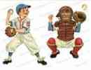Kid628 Vintage Baseball Teen Decals Boy Retro Catcher Pitcher Waterslide Shabby Kid628 Vintage Baseball Teen Decals Boy Retro Catcher Pitcher Waterslide Shabby