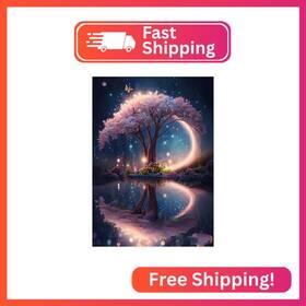 Ykpm116 Kinplub 5d Diamond Painting Kits For Adults Tree Art Beginners