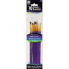 Lc4131 Loew-cornell Detail Brush Set-10-pkg 089241216524