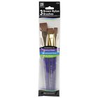 Lc4133 Loew Cornell Brown Nylon Brush Per Package 089241216548