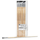 Leo73525 73525 Charles Leonard Long Handle Easel Brush Size Natural 026487735259