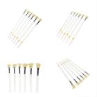 Lnew305rsx Wssrogy Pcs Fan Brushes For Acrylic Oil Painting Hog Bristle